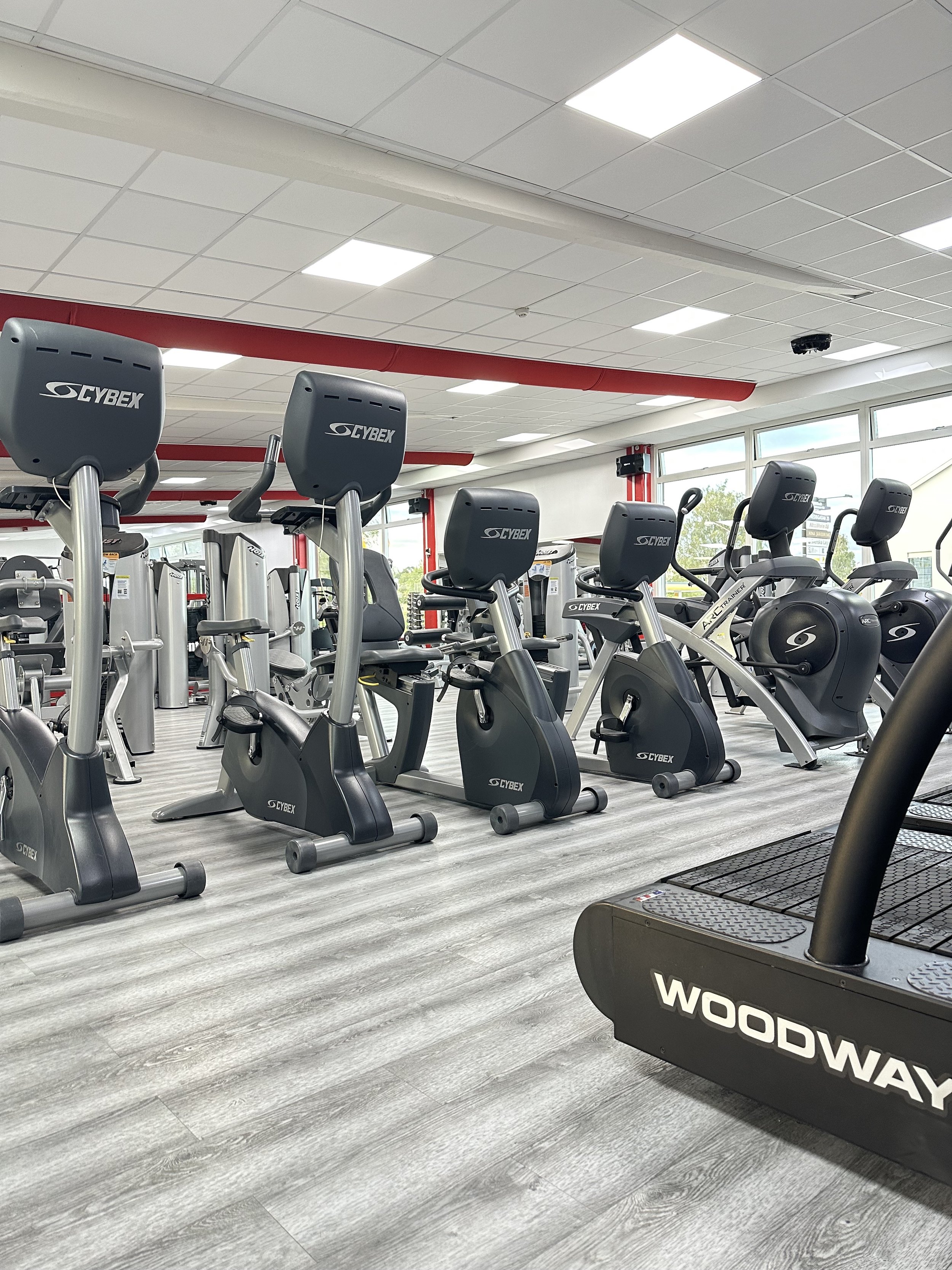 Konditionsmaskiner på Gymcenter